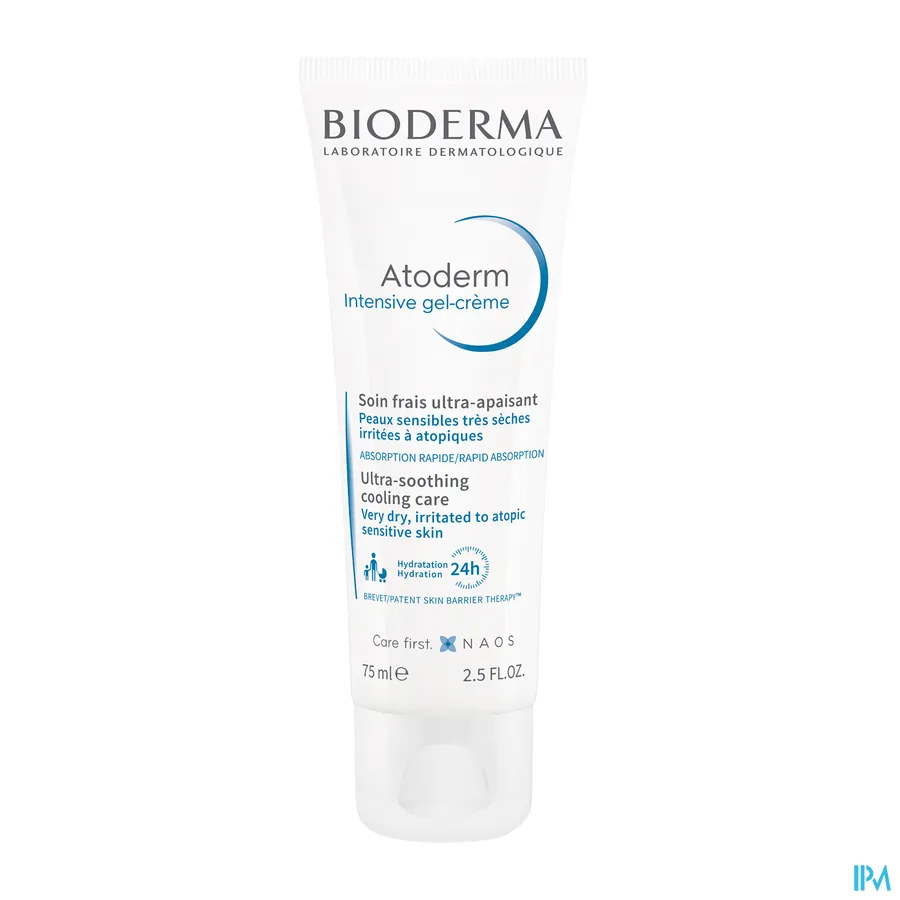 packshot van Bioderma Atoderm Intensieve Gelcrème 75 ml