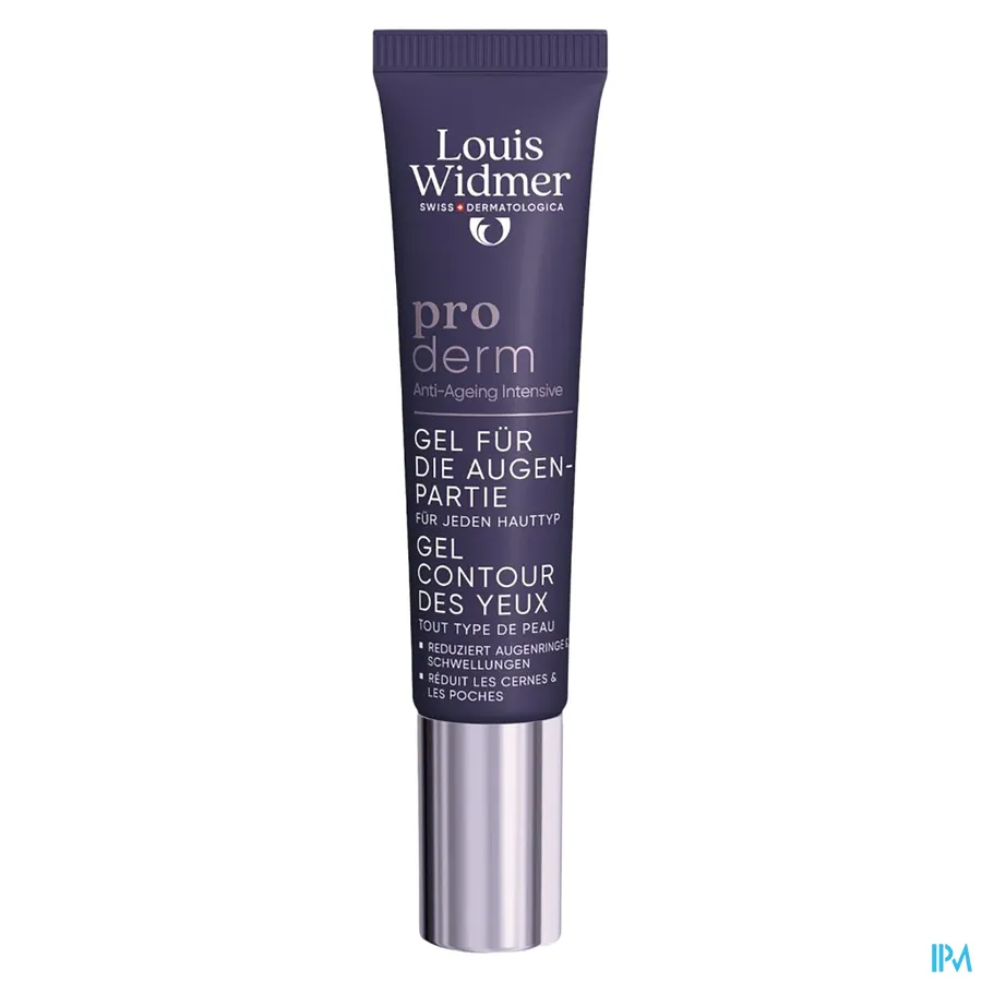 productshot van Widmer Proderm Oogomtrekgel 15 ml
