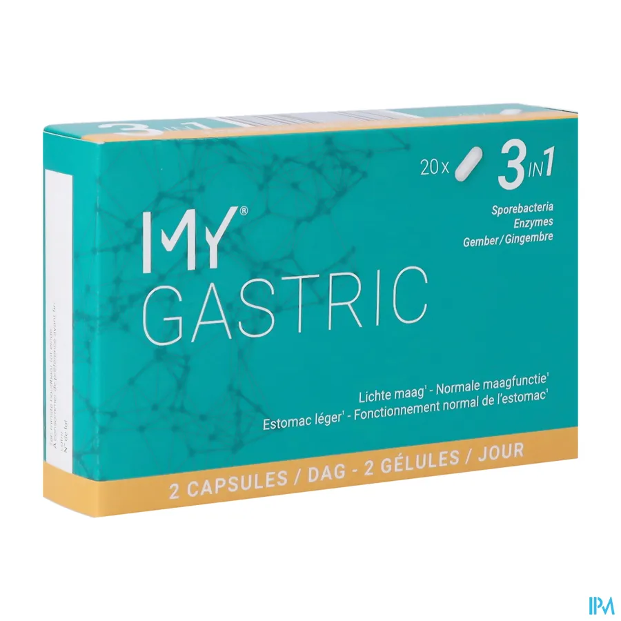 packshot van My Gastric 20 capsules