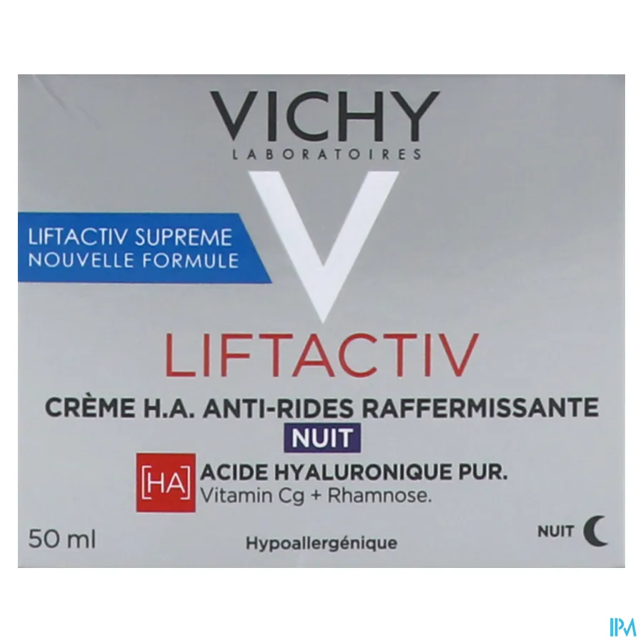 packshot van Vichy Liftactiv Nacht Supreme tegen Rimpels en voor Versteviging van de Huid 50 ml