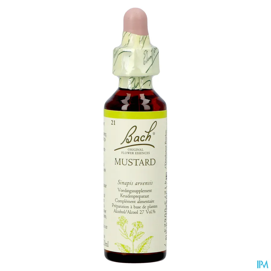 packshot van Bach Bloesem Mustard