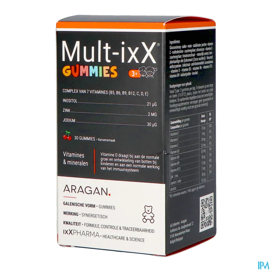 packshot van Multi-ixX Gummies 30 gummies