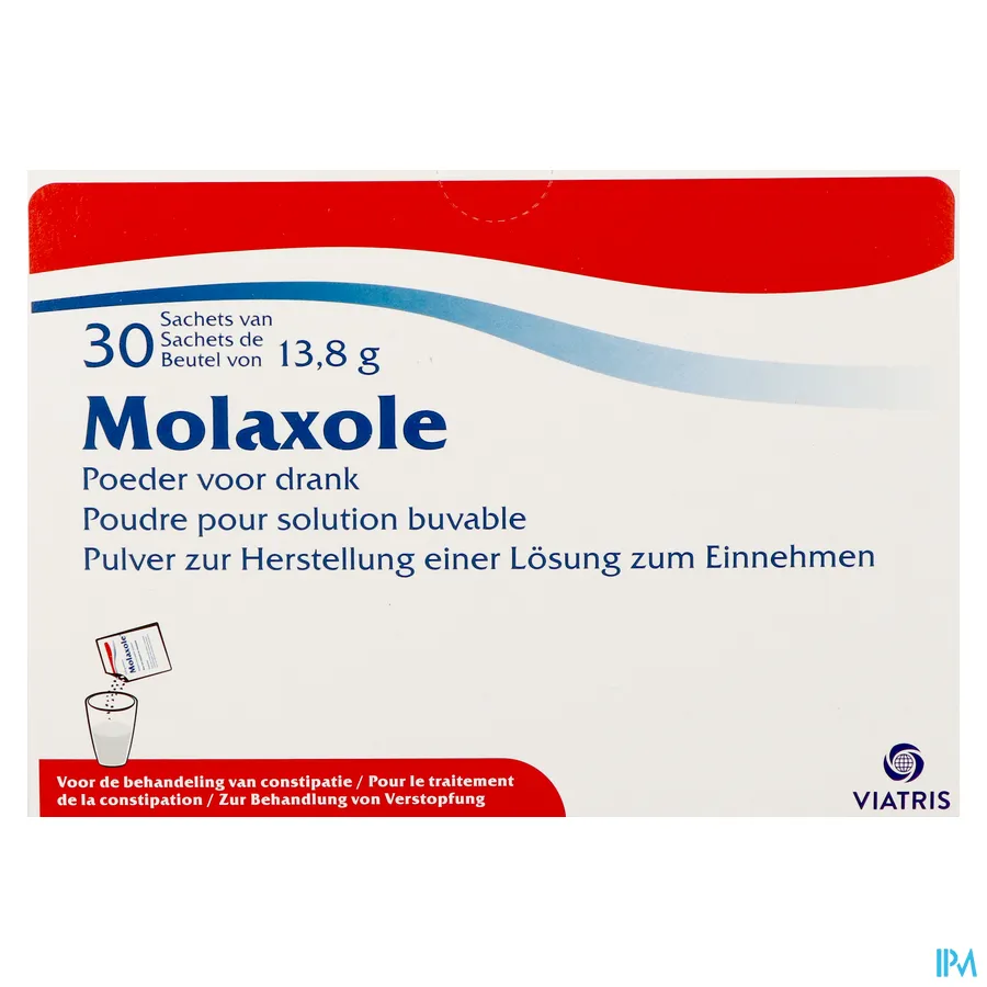packshot van Molaxole 30 zakjes