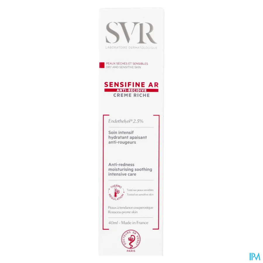 packshot van Svr Sensifine Creme Rijke Ar 40ml