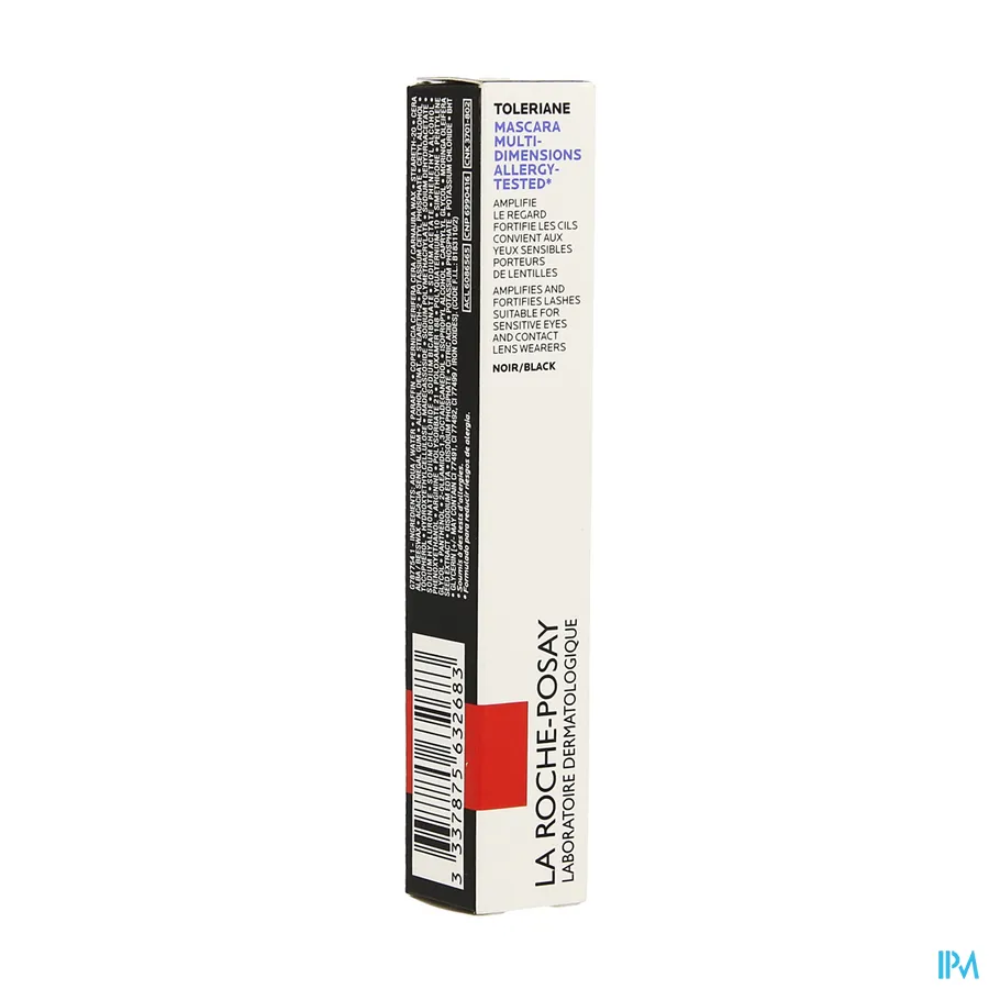 packshot van La Roche-Posay Toleriane Mascara Multi-Dimensions Zwart 7,2 ml