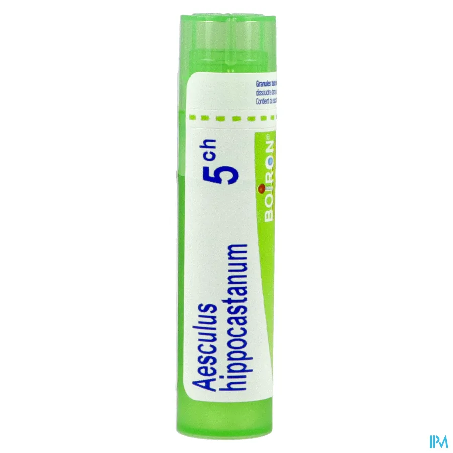 packshot van Aesculus Hippocastanum 5CH gran