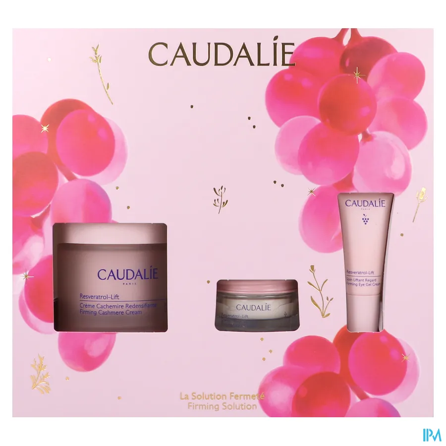 packshot van Caudalie Resveratrol-Lift Firming Solution Geschenkset 1 set