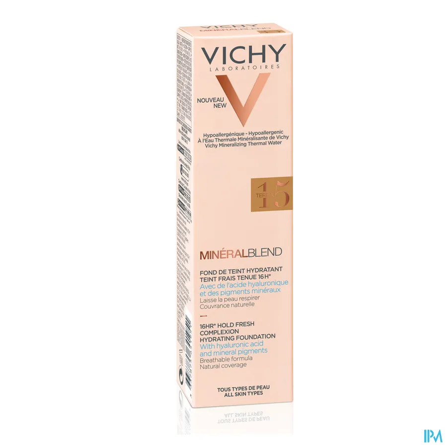 packshot van Vichy Minéralblend Fond De Teint Fluide 15 Terra 30 ml