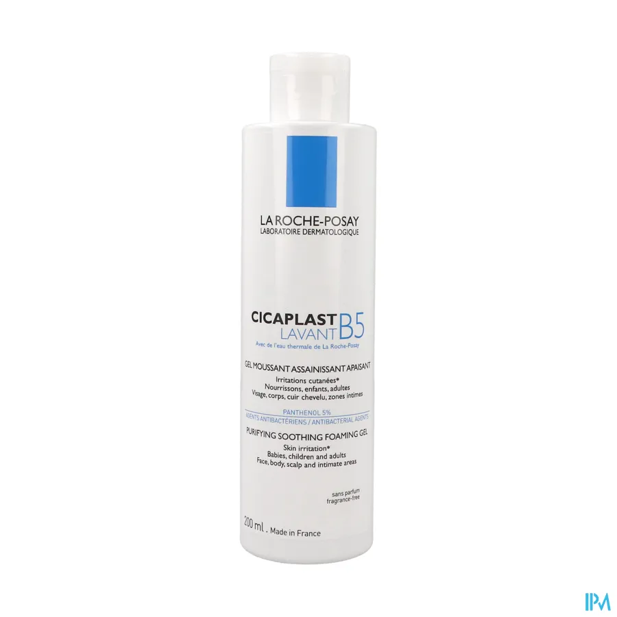 packshot van La Roche-posay Cicaplast Wasgel B5 200 ml